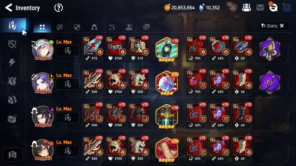 Epic Seven Accounts GLOBAL Unverif|NewEra|6 ML(Rhiana&Luciela,Ruele oL image 13