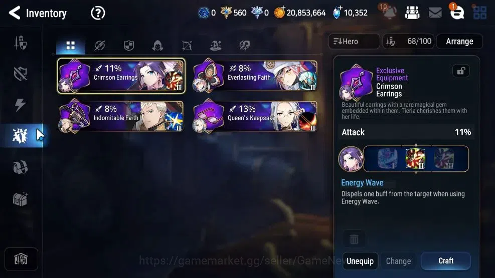 Epic Seven Accounts GLOBAL Unverif|NewEra|6 ML(Rhiana&Luciela,Ruele oL image 16