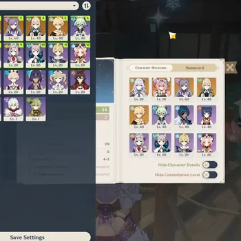 Genshin Impact Accounts Others ASIA|AR 34|1