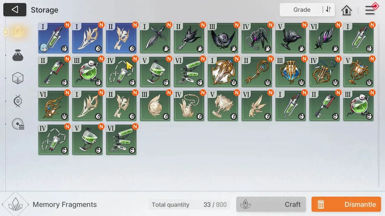 Chaos Zero Nightmare Accounts GLOBAL Lv 34|6 SSR[Heidemari,Tiphera,Narja,LukeM1, image 7