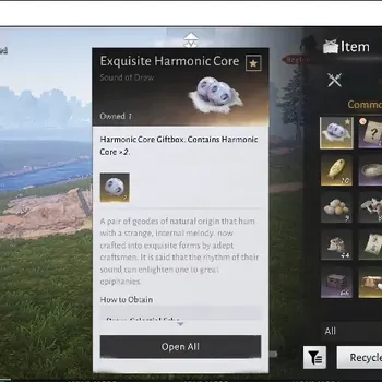 Where Winds Meet Accounts GLOBAL|2 Harmonic Core Unused|Lv 84|14.9k GS|Crimson Curtain|Humble Hero,Lone March Etc|Male