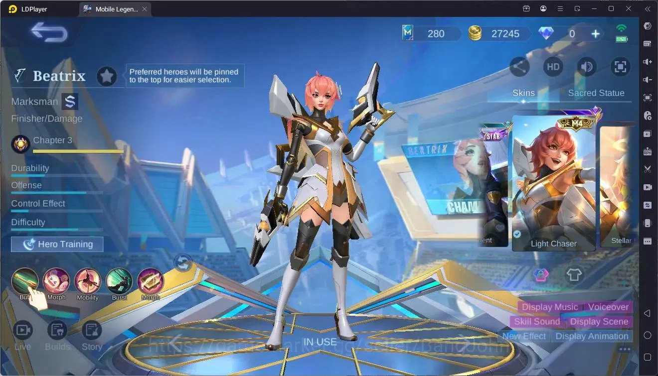 Mobile Legends: Bang Bang Accounts Global|Hero 118|Skin 211|Renowned|KOF Karina|Lucky image 20