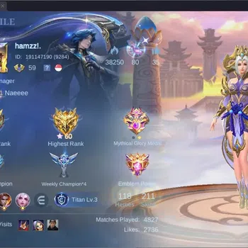 Mobile Legends: Bang Bang Collector Global|Hero 118|Skin 211|Renowned|KOF Karina|Lucky image 1