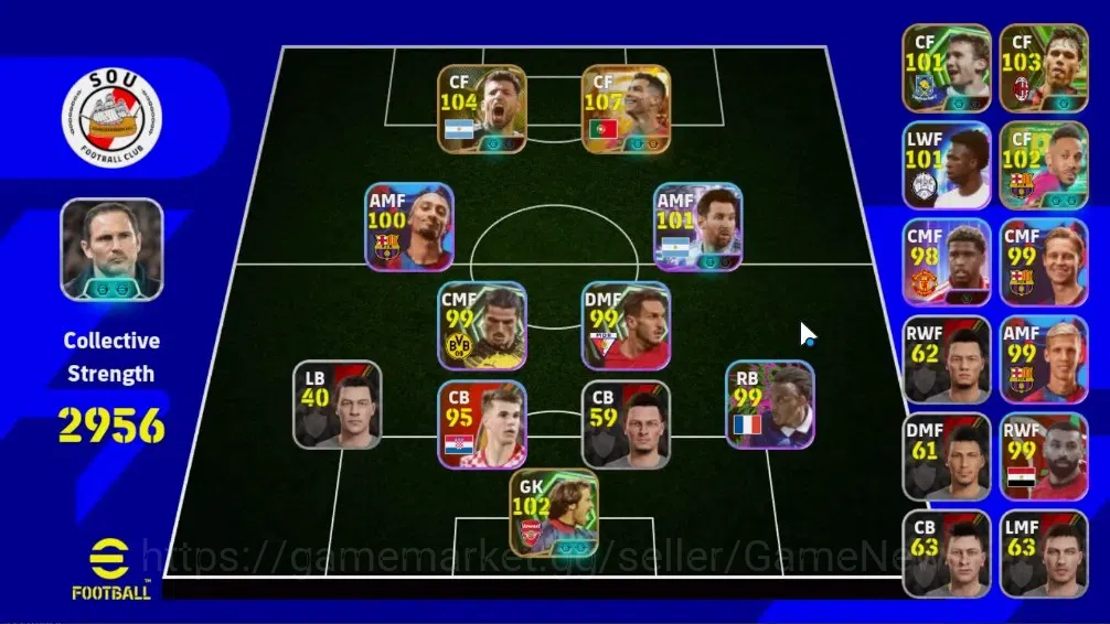 eFootball Accounts Legends & Iconic Players Android|Big Time Cristiano Ronaldo|5 Epic Sergio Aguero,Narco Van Basten,David 1