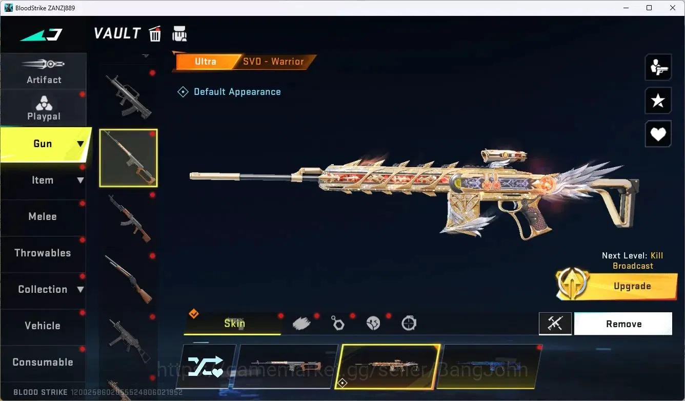Blood Strike Accounts ASIA | Eternal: Desert Eagle-Scorpius | TR: JACK-T image 11