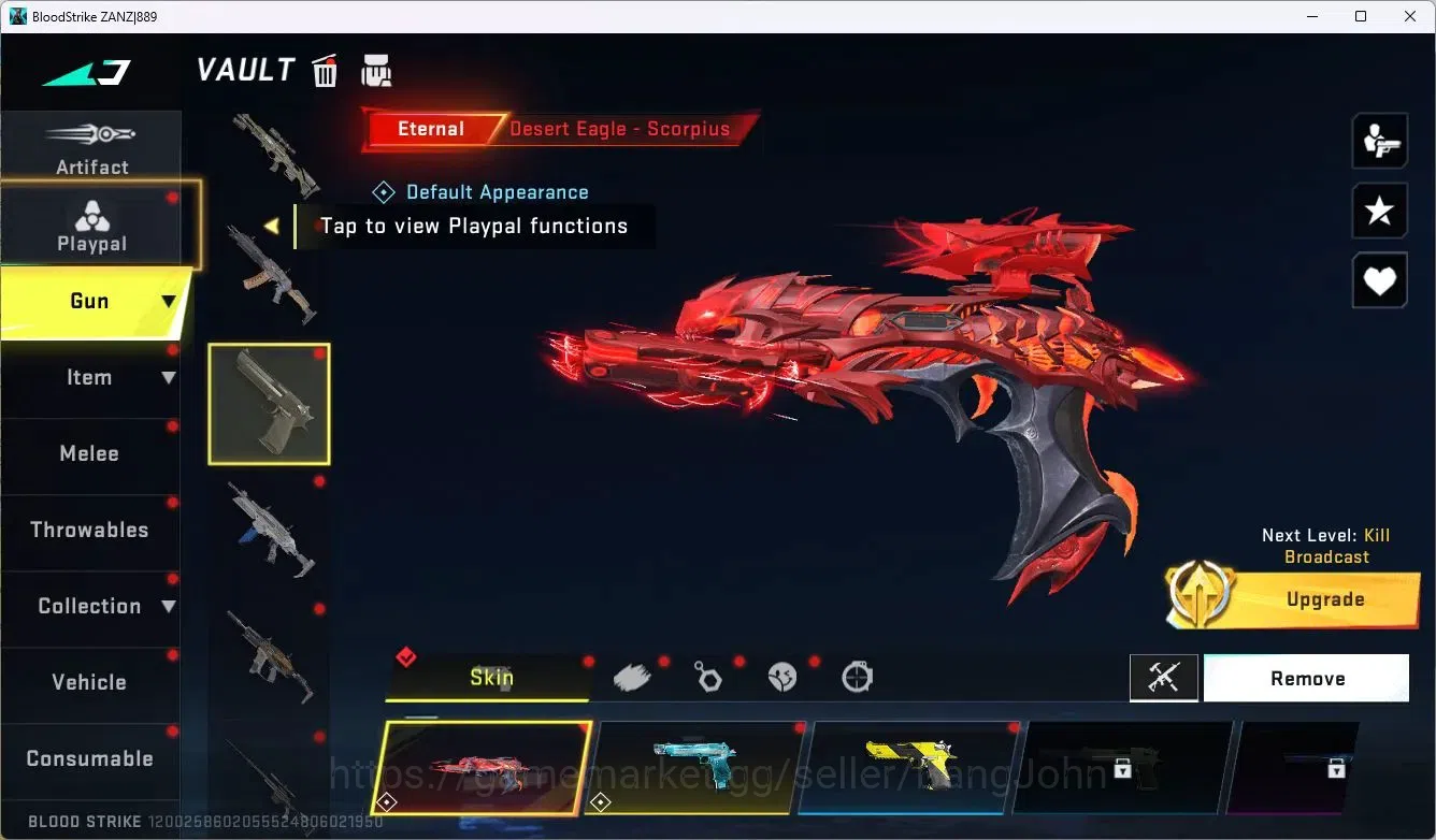 Blood Strike Accounts ASIA | Eternal: Desert Eagle-Scorpius | TR: JACK-T image 3