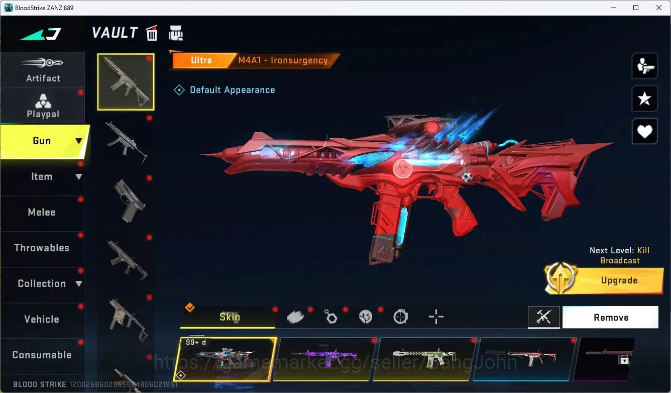 Blood Strike Accounts ASIA | Eternal: Desert Eagle-Scorpius | TR: JACK-T image 4
