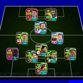 eFootball Accounts Legends & Iconic Players eFootball Top-Tier ID | 3230 Strength | Dream Team Ready