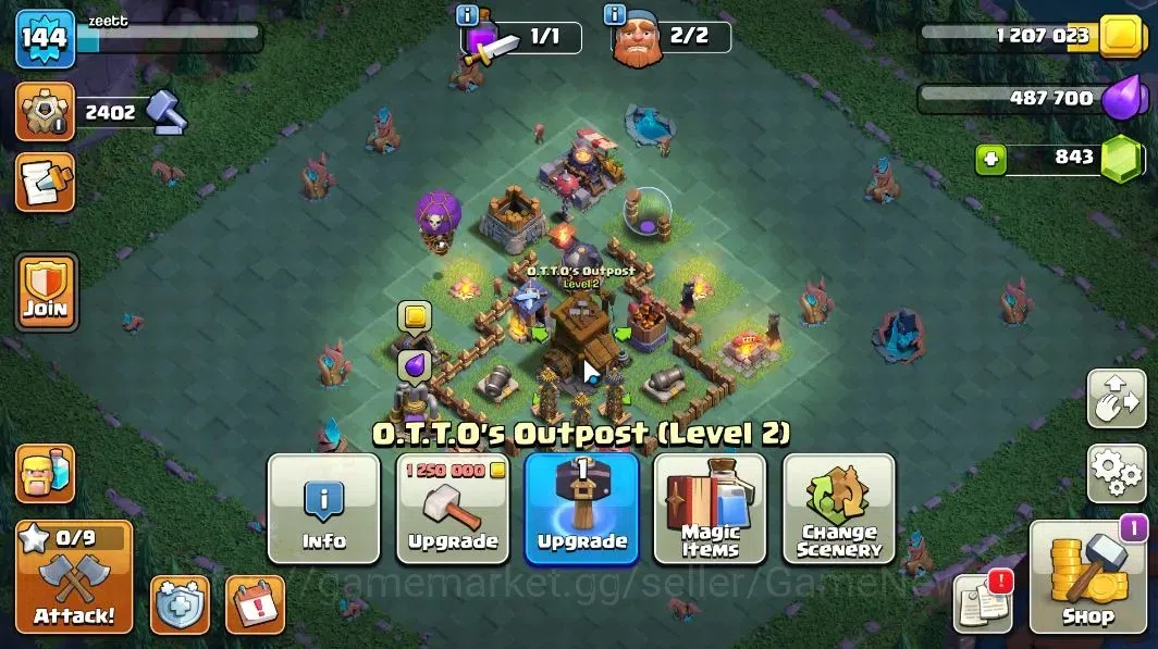 Clash of Clans Accounts LV 144|TH 13 - BH 7|HH 7|Limited Skin|BK 61,AQ 75, image 18