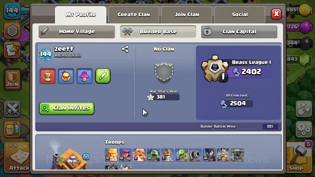Clash of Clans Accounts LV 144|TH 13 - BH 7|HH 7|Limited Skin|BK 61,AQ 75, image 5