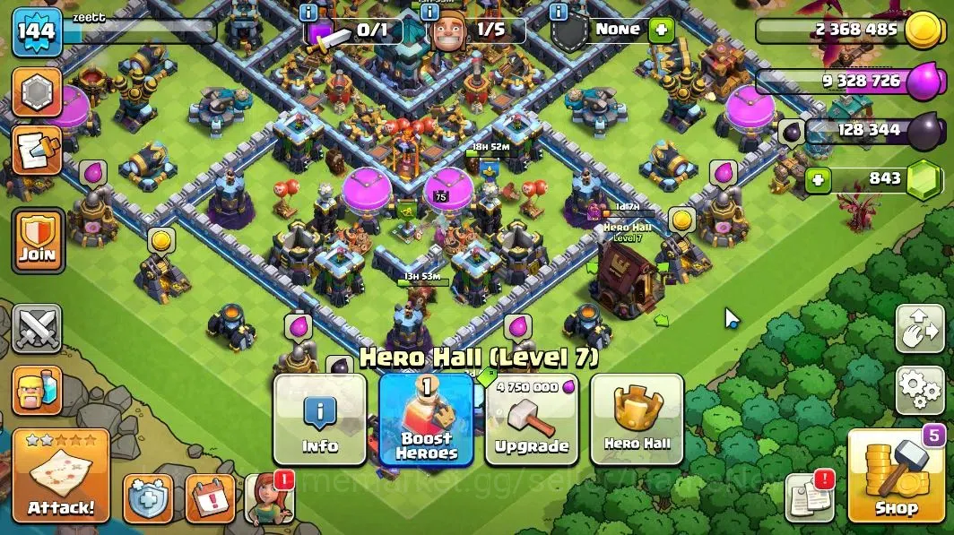 Clash of Clans Accounts LV 144|TH 13 - BH 7|HH 7|Limited Skin|BK 61,AQ 75, image 7