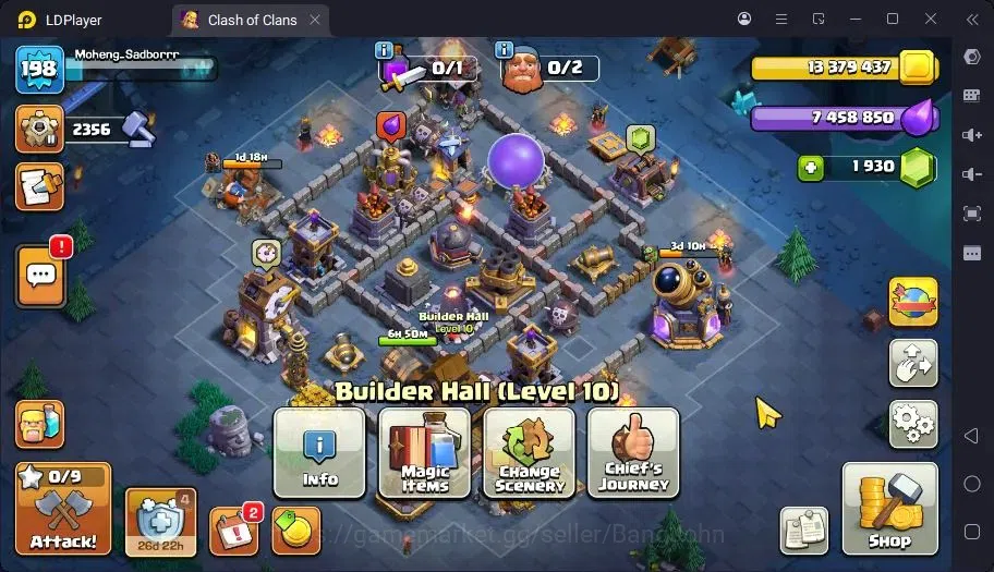 Clash of Clans Accounts TH 15-BH 10|LVL198|BK84,AQ88,MP59,GW62,RC33,DD5|BM image 12