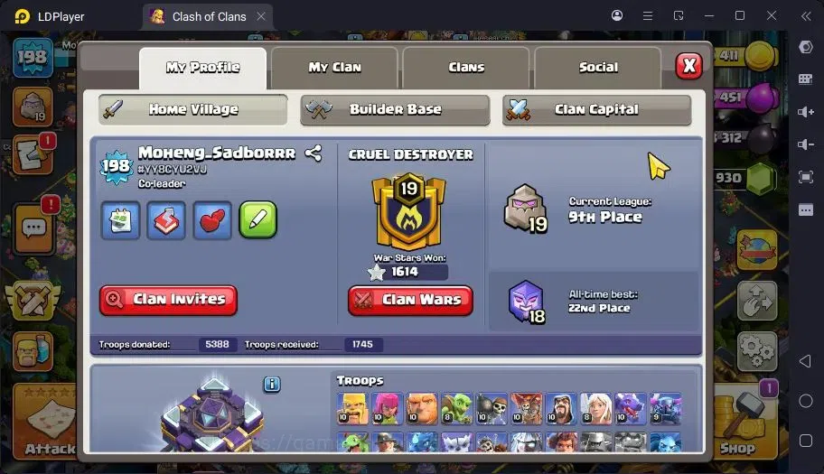 Clash of Clans Accounts TH 15-BH 10|LVL198|BK84,AQ88,MP59,GW62,RC33,DD5|BM image 2