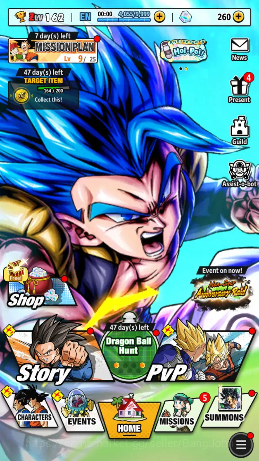 Dragon Ball Legends Accounts Android | Lvl 162|37M Total Power |2 LR|2 UL| LR G image 13