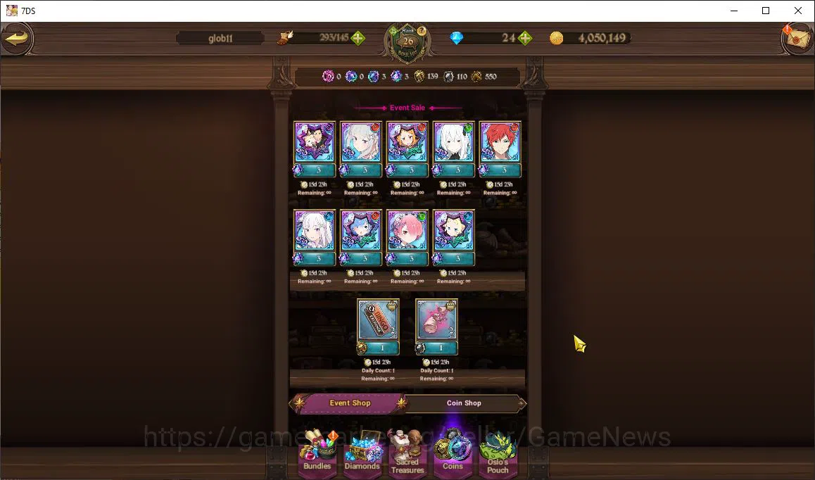 The Seven Deadly Sins: Grand Cross Accounts Global|690K CC|Chapter 5+1 Seventh Spring Box|4 UR image 10