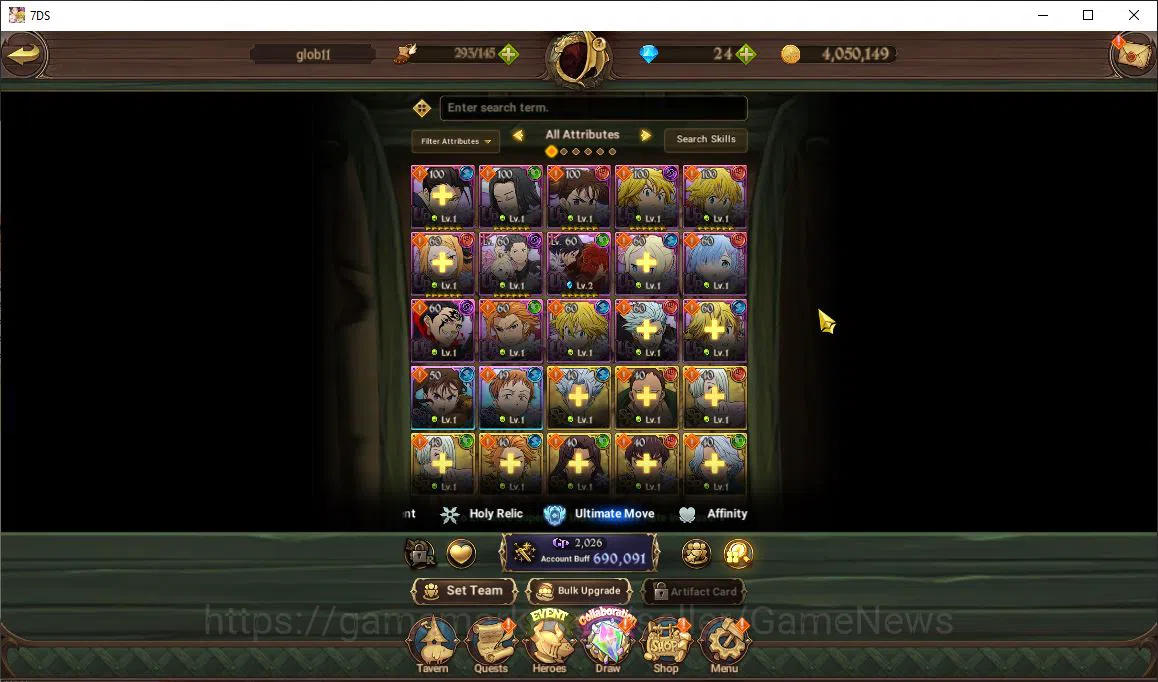 The Seven Deadly Sins: Grand Cross Accounts Global|690K CC|Chapter 5+1 Seventh Spring Box|4 UR image 13