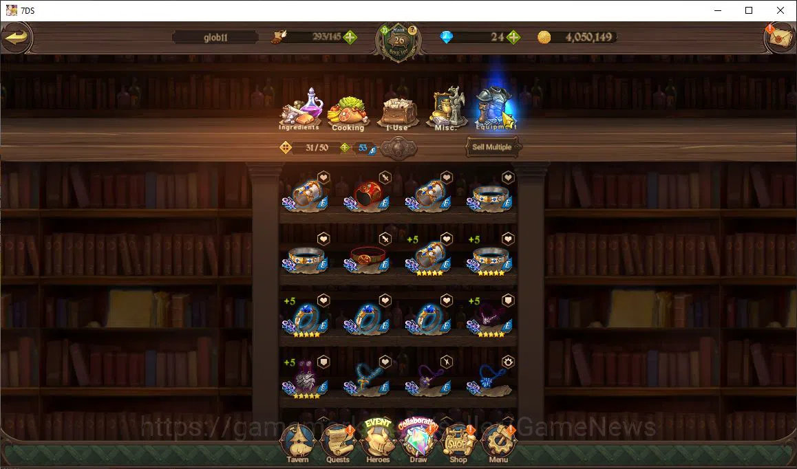 The Seven Deadly Sins: Grand Cross Accounts Global|690K CC|Chapter 5+1 Seventh Spring Box|4 UR image 4