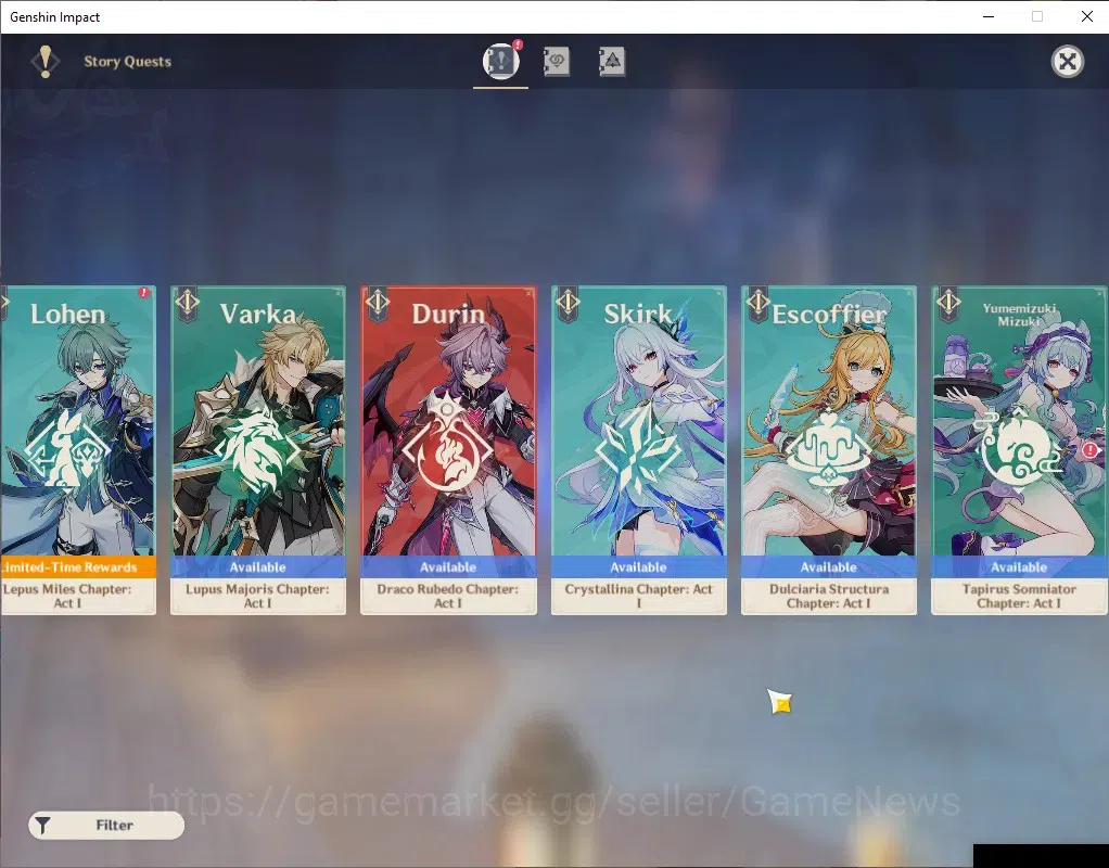 Genshin Impact Accounts ASIA|AR 56|All Unset|5 Limited+ 7(*5Wep)|[Flins,Ne image 19