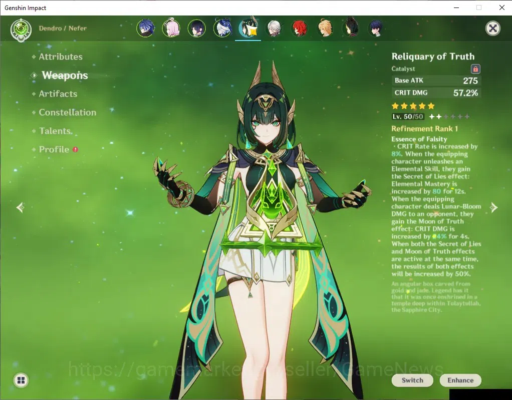 Genshin Impact Accounts ASIA|AR 56|All Unset|5 Limited+ 7(*5Wep)|[Flins,Ne image 6