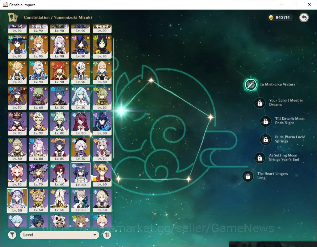 Genshin Impact Accounts Asia|AR 59|11 Limited +8(*5WEP)|(Neuvillette+Skin, image 6