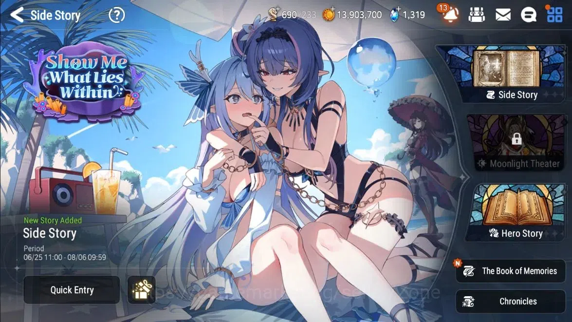 Epic Seven Accounts Starter Global Unverif|Starter|4ML(LQC,Belian,SNYulha,EAA Fumyr)|PoH+BlessON|Theater 6