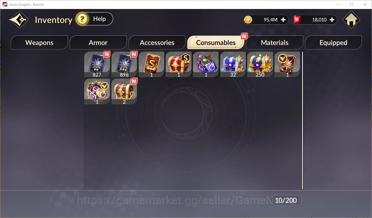 Seven Knights Re:Birth Accounts GLOBAL SEA ENDGAME| Full 5 Ex-7k & 34 TC6+ (Yeonhe image 7