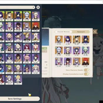 Genshin Impact Others ASIA|AR 45|5 Limited + 1 (*5Weapon)|[Arlecchino,Cl image 1
