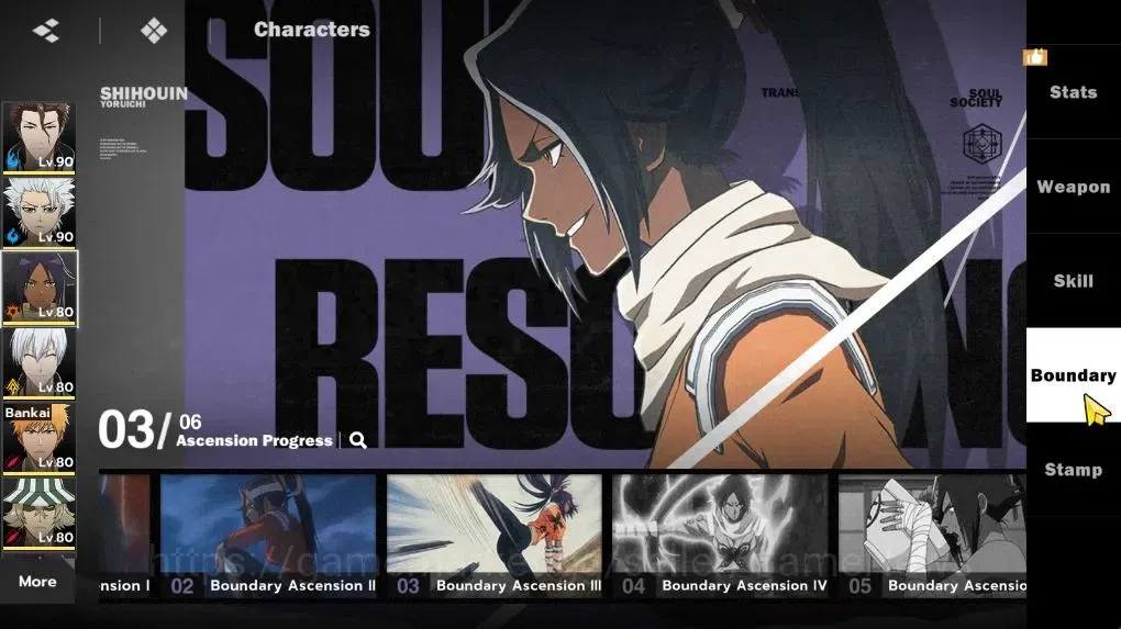 BLEACH: Soul Resonance Accounts NuverseSEA LV 67|11 SSR 12
