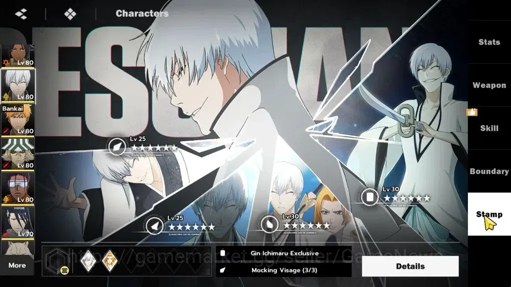 BLEACH: Soul Resonance Accounts NuverseSEA LV 67|11 SSR 17