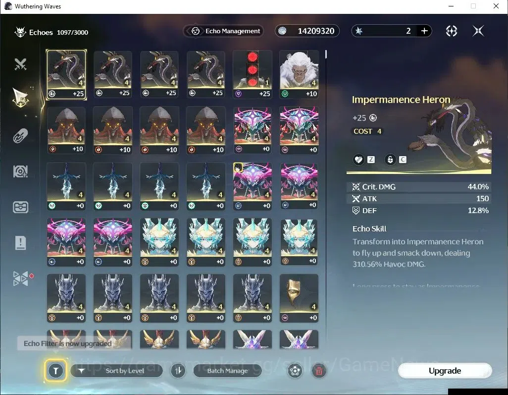 Wuthering Waves Accounts NA |UL 47|2 Limited| [Lucy RC 6, Rebecca] + Sign | image 7