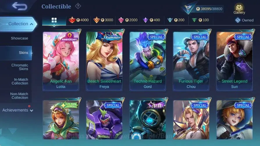 Mobile Legends: Bang Bang Accounts Global|Skin 217|Expert|Blazing Franco|S.A.B.E.R Sa image 10