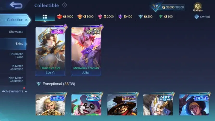 Mobile Legends: Bang Bang Accounts Global|Skin 217|Expert|Blazing Franco|S.A.B.E.R Sa image 13