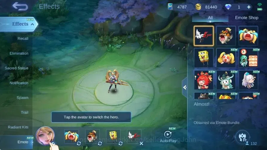 Mobile Legends: Bang Bang Accounts Global|Skin 217|Expert|Blazing Franco|S.A.B.E.R Sa image 2