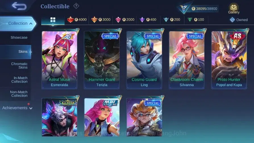 Mobile Legends: Bang Bang Accounts Global|Skin 217|Expert|Blazing Franco|S.A.B.E.R Sa image 6