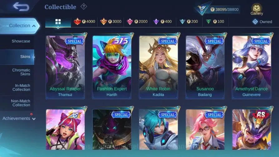 Mobile Legends: Bang Bang Accounts Global|Skin 217|Expert|Blazing Franco|S.A.B.E.R Sa image 7