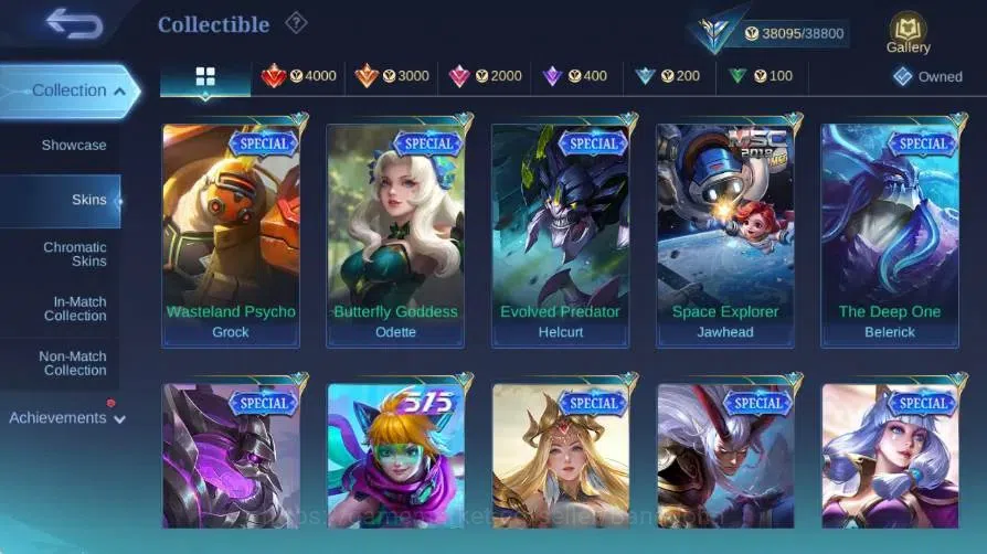 Mobile Legends: Bang Bang Accounts Global|Skin 217|Expert|Blazing Franco|S.A.B.E.R Sa image 8
