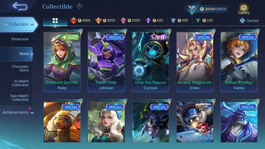 Mobile Legends: Bang Bang Accounts Global|Skin 217|Expert|Blazing Franco|S.A.B.E.R Sa image 9