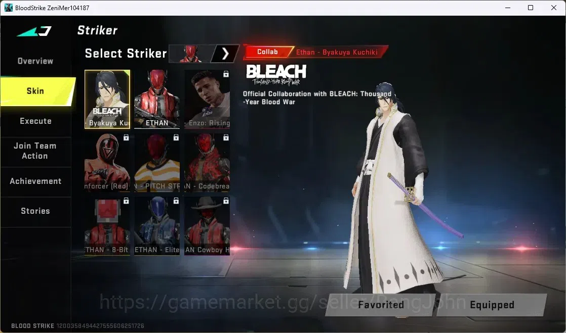 Blood Strike Accounts ASIA | 1 ETERNAL: AUG-Empyrean | 1 EVA: MCX-EVA-00 image 7