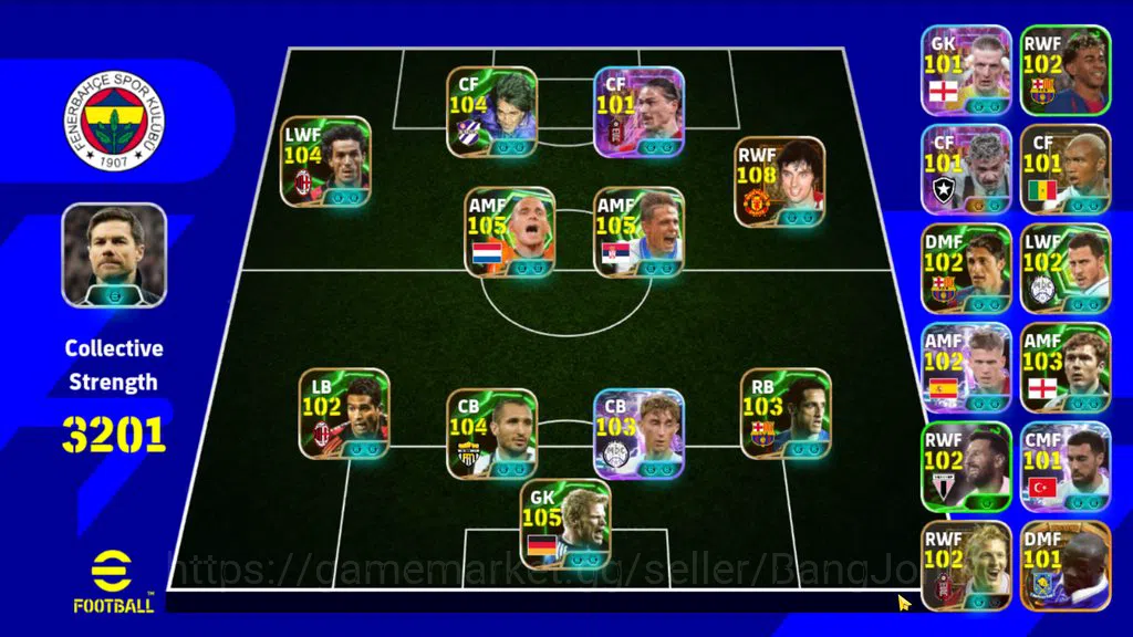 eFootball Accounts Power 3201|George Best Bigtime,Sneijder epic,DOnad image 7