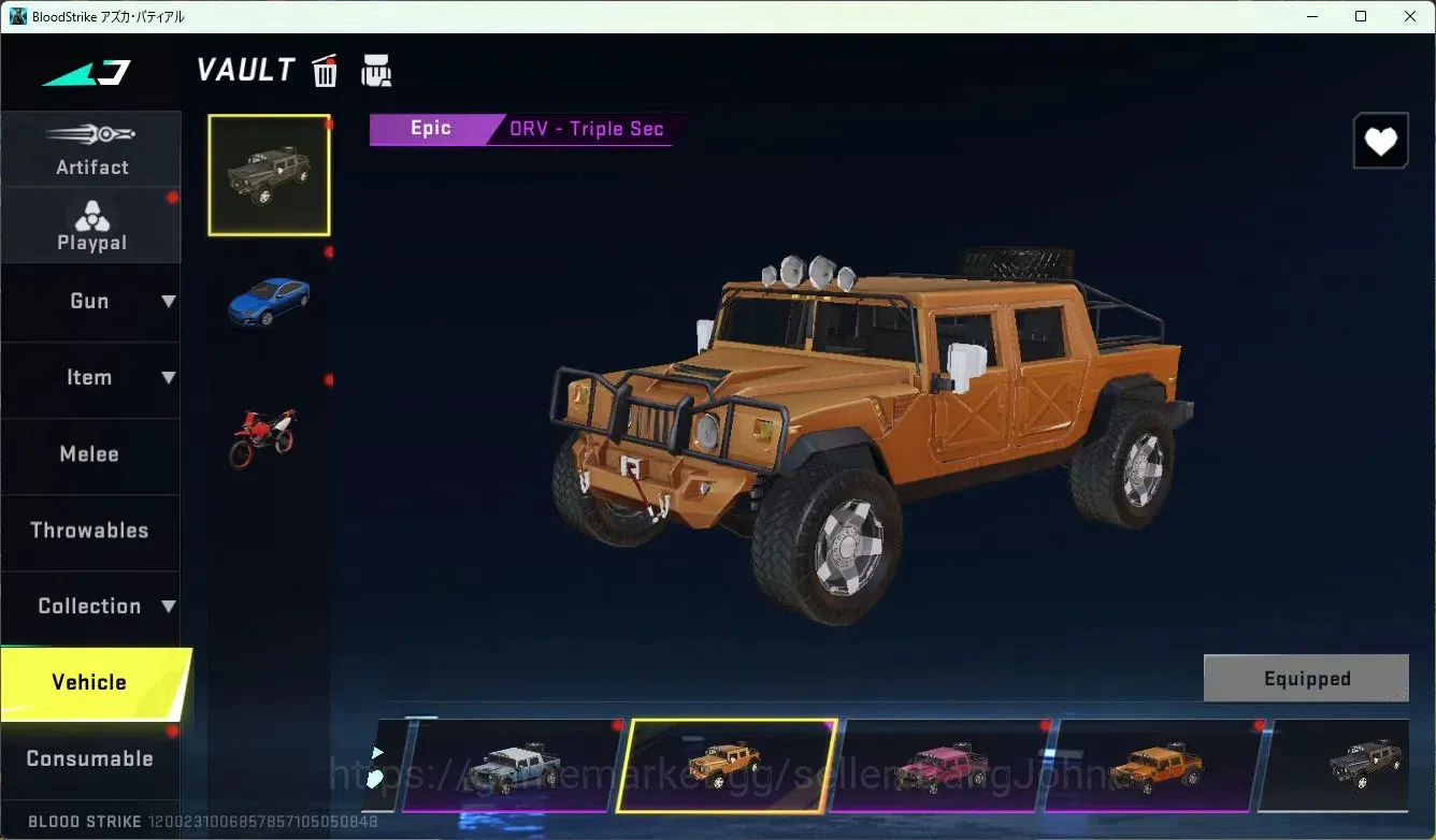 Blood Strike Accounts ASIA | 3 Collab Skins | 1 Limited Skins | 11 Legen image 13