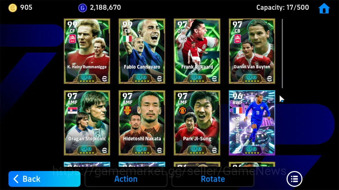 eFootball Accounts Mobile|Rummeningge Phenom Finish,Park Jisung Edged image 13