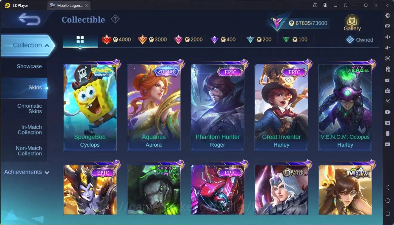 Mobile Legends: Bang Bang Accounts Global|Hero 127|Skin 238|Renowned|Prime Granger|KO image 10