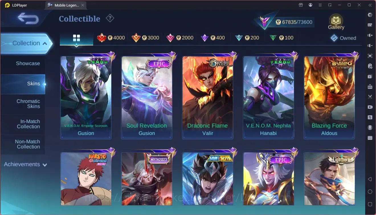 Mobile Legends: Bang Bang Accounts Global|Hero 127|Skin 238|Renowned|Prime Granger|KO image 12