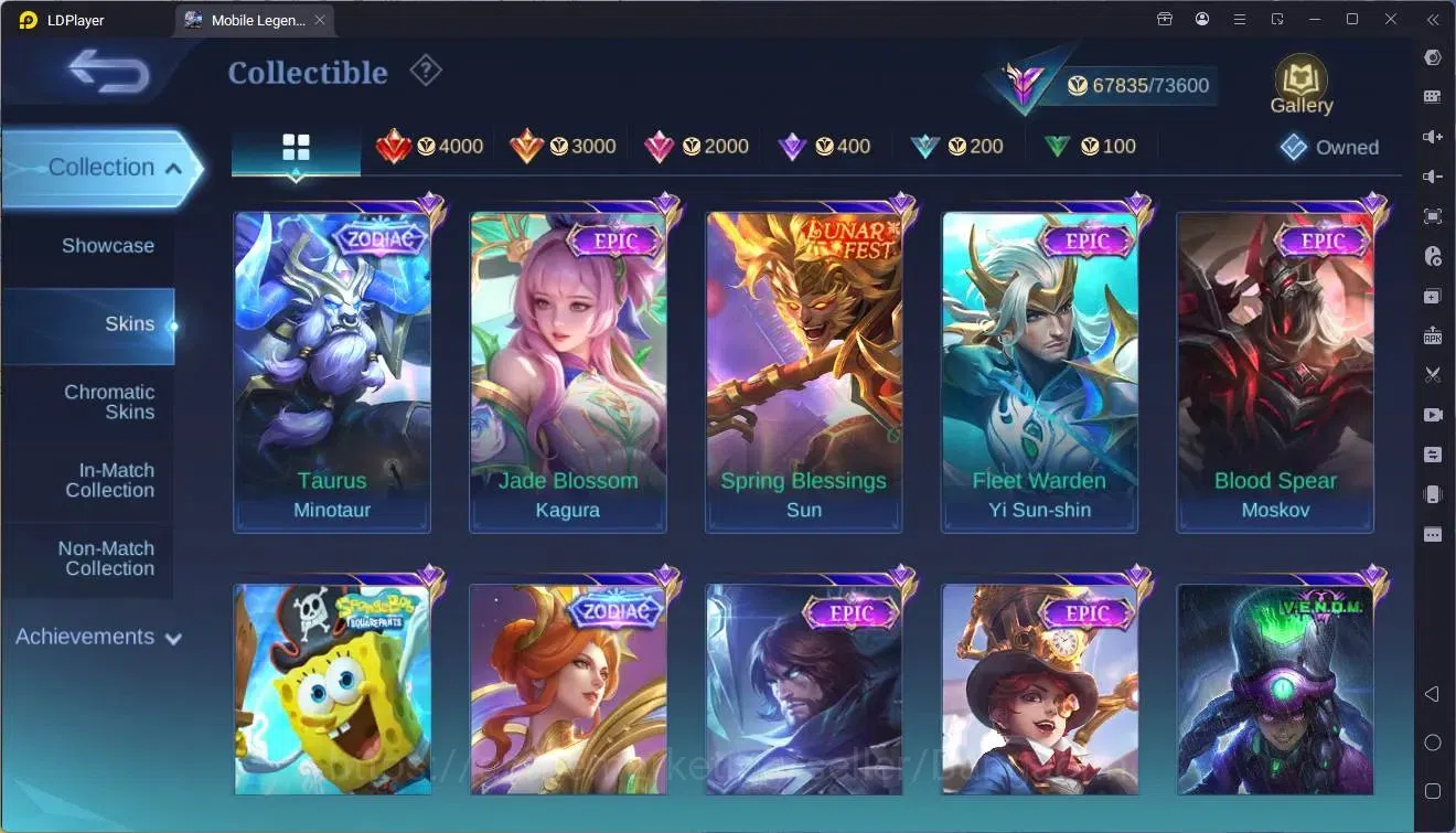 Mobile Legends: Bang Bang Accounts Global|Hero 127|Skin 238|Renowned|Prime Granger|KO image 9