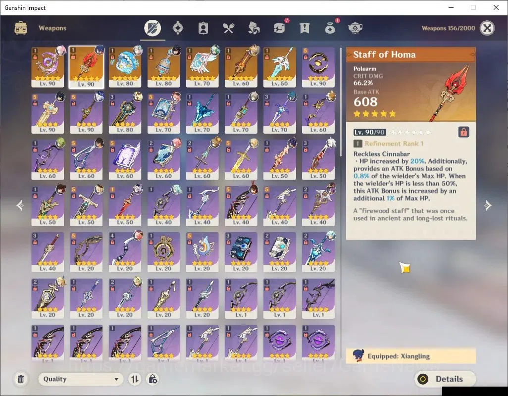 Genshin Impact Accounts ASIA |AR 57 |9 Limited + 7 (*5Wep)|KokomiC1+Sign,W image 16