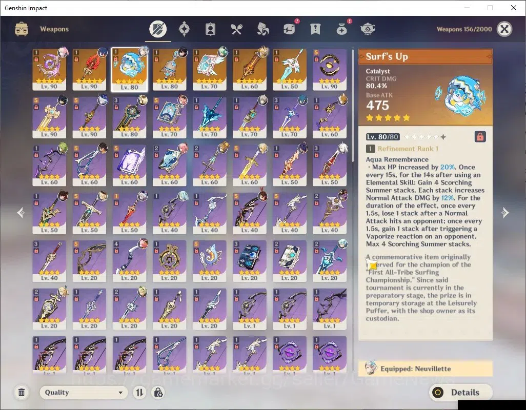 Genshin Impact Accounts ASIA |AR 57 |9 Limited + 7 (*5Wep)|KokomiC1+Sign,W image 17