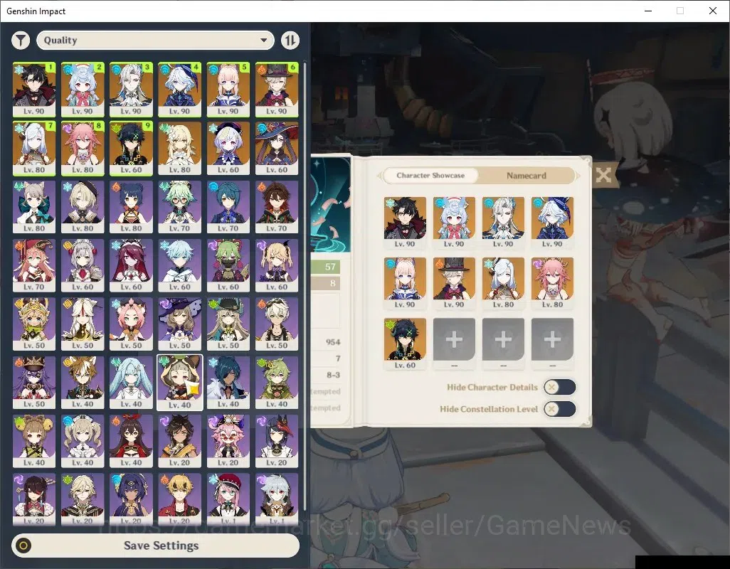 Genshin Impact Accounts ASIA |AR 57 |9 Limited + 7 (*5Wep)|KokomiC1+Sign,W image 2