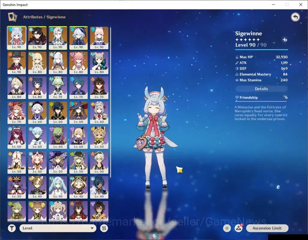 Genshin Impact Accounts ASIA |AR 57 |9 Limited + 7 (*5Wep)|KokomiC1+Sign,W image 3