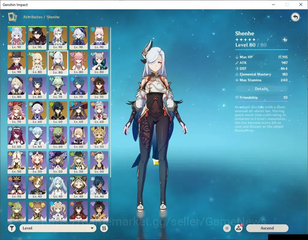 Genshin Impact Accounts ASIA |AR 57 |9 Limited + 7 (*5Wep)|KokomiC1+Sign,W image 9