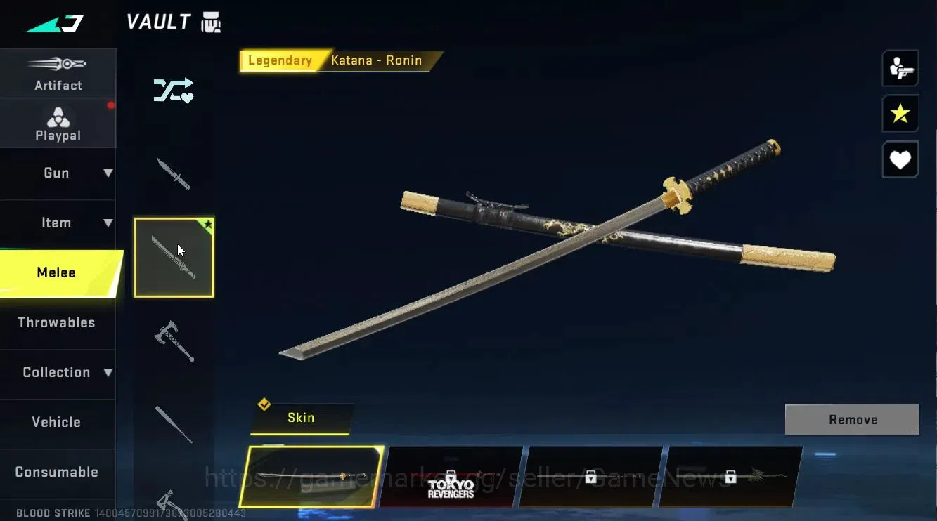 Blood Strike Accounts ASIA|Legendary [Ethan-Codebreaker, M700,MCX,KATANA image 10